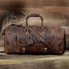 Кожаная спортивная сумка, мужская спортивная сумка, кожаная дорожная сумка для отпуска ручной работы, дорожная сумка, ночная сумка, кожаная дорожная сумка, подарок жениху