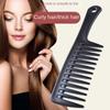 Heat Resistant Wide Curly Hair Brush Hair Styling Tool Wide Tooth Comb Portable Hair Salon