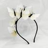 Women Headband Colorful Butterflies Decor Bridal Hair Band Parties Cosplay Halloween Hair Accessories