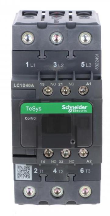 Tesys Deca Stycznik Mocy 40A 3P 48V Ac 1Z 1R (Evk) Lc1D40Ae7