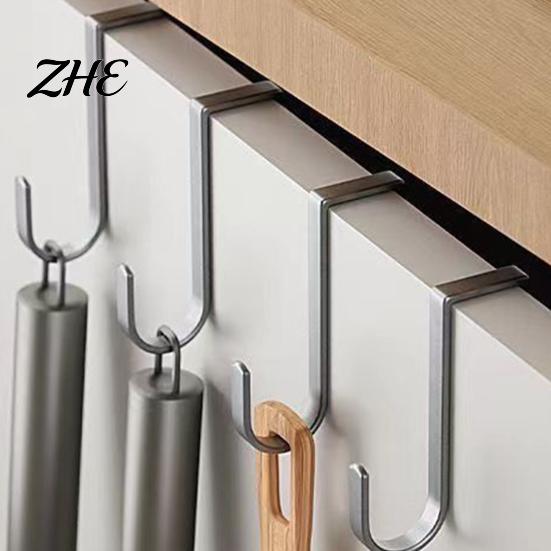 Wall Mounted Alternative Hooks Heavy Duty Bunk Bed Hook, Stainless Steel No Drill Over The Home Organization Hardware Door Space Saving Organizer