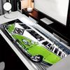 Borussia Monchengladbach logo Theme Premium Non-slip Mouse Pad with Stitched Edges,Durable Rubber Material,for Desktop & Gaming Great Gifts