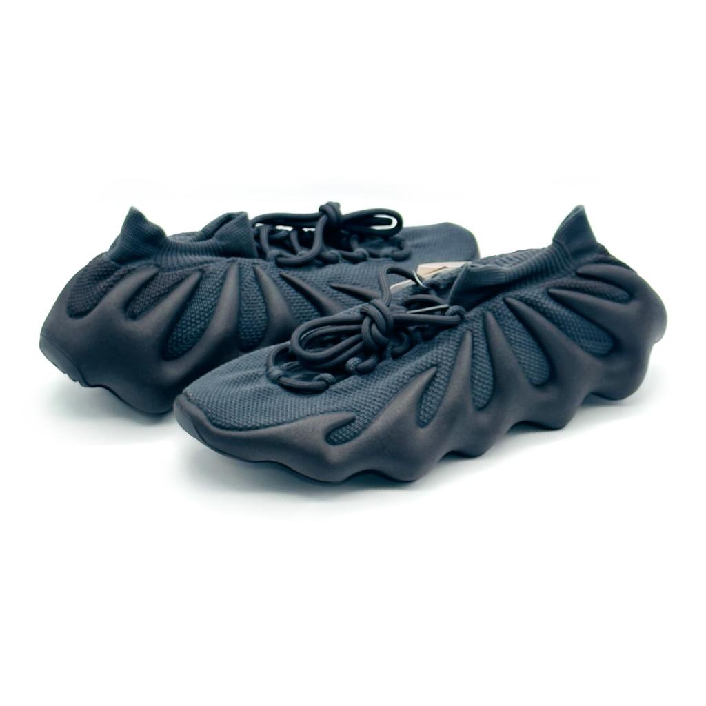 H03665 Adidas Yeezy 450 Utility Black Вязаный Черный Темный