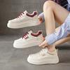 2025 New Thick-soled Little White Shoes Women's Spring and Autumn Korean Version Versatile Breathable Non-slip Heightening Campus Leisure Sports Bo