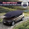 Waterproof Auto Retractable Car Cover Cloth Material Heat Insulation Canopy  Outdoor Vehicle