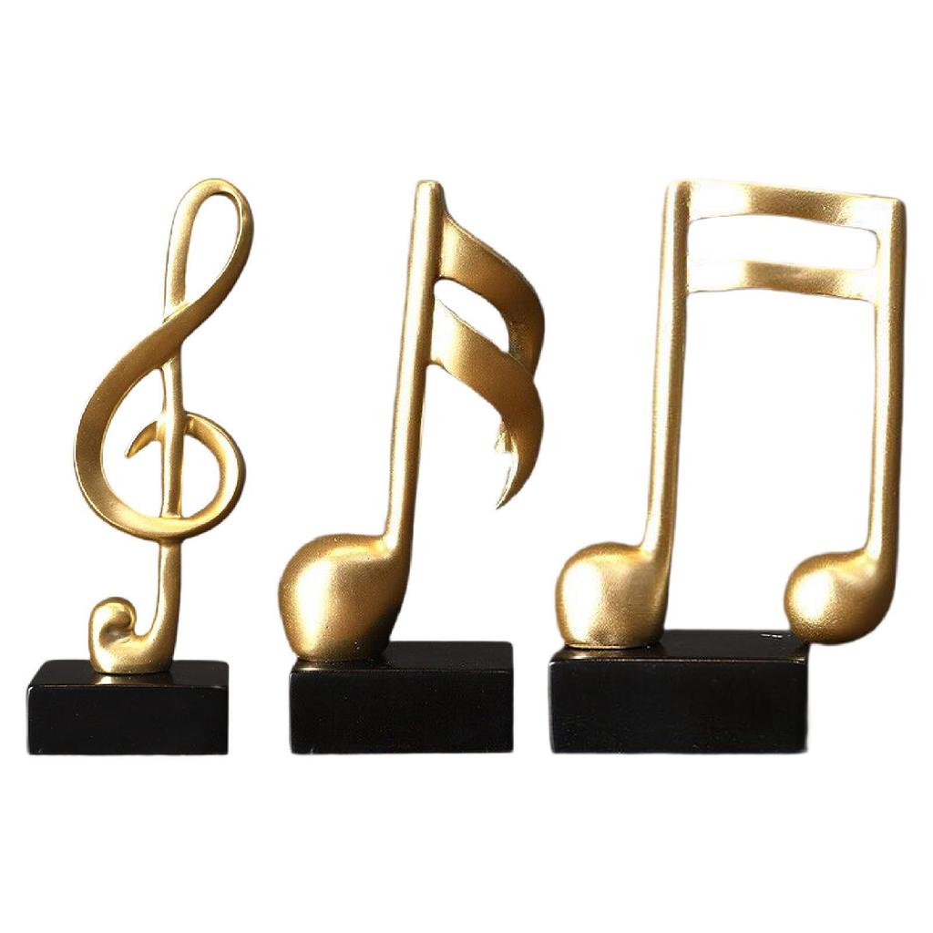 Music Note Sculpture Simple Table Centerpiece for Entrance Cabinet Bookshelf