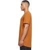 T-shirt long - Urban Classics - SHAPED - 100% coton - Marron - Manches longues