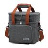 1PC Double Layer Lunch Bag Large Capacity Thermal Insulation Lunch Bags Leakproof Cooler Tote For Men Women Work Picnic School