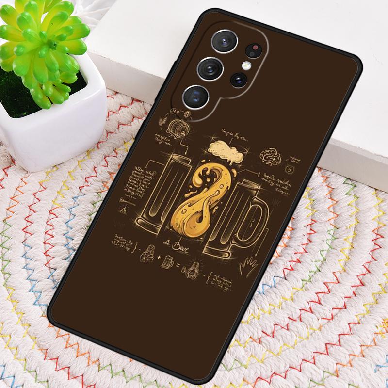 Чехол для телефона с принтом 'Пиво Алкоголь' для Samsung Galaxy note 10 pro S26 Ultra S23 S24 FE S25 S21 S22 PLUS противоударный Чехол