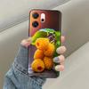 Для OPPO Reno14 F Чехол CPH2743 Мягкая Силиконовая Крышка Милый Кот Нарисованная Защита Fundas Для OPPO Reno 14F Reno14F Задняя Крышка Сумки