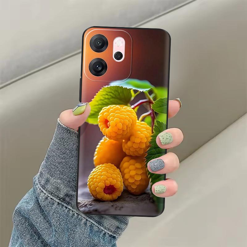 Для OPPO Reno14 F Чехол CPH2743 Мягкая Силиконовая Крышка Милый Кот Нарисованная Защита Fundas Для OPPO Reno 14F Reno14F Задняя Крышка Сумки