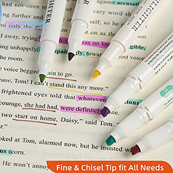 5/35 шт. настоящие мягкие хайлайтеры, пастельный хайлайтер с двумя кончиками, маркеры разных цветов, не оставляющий пятен хайлайтер для детей и взрослых