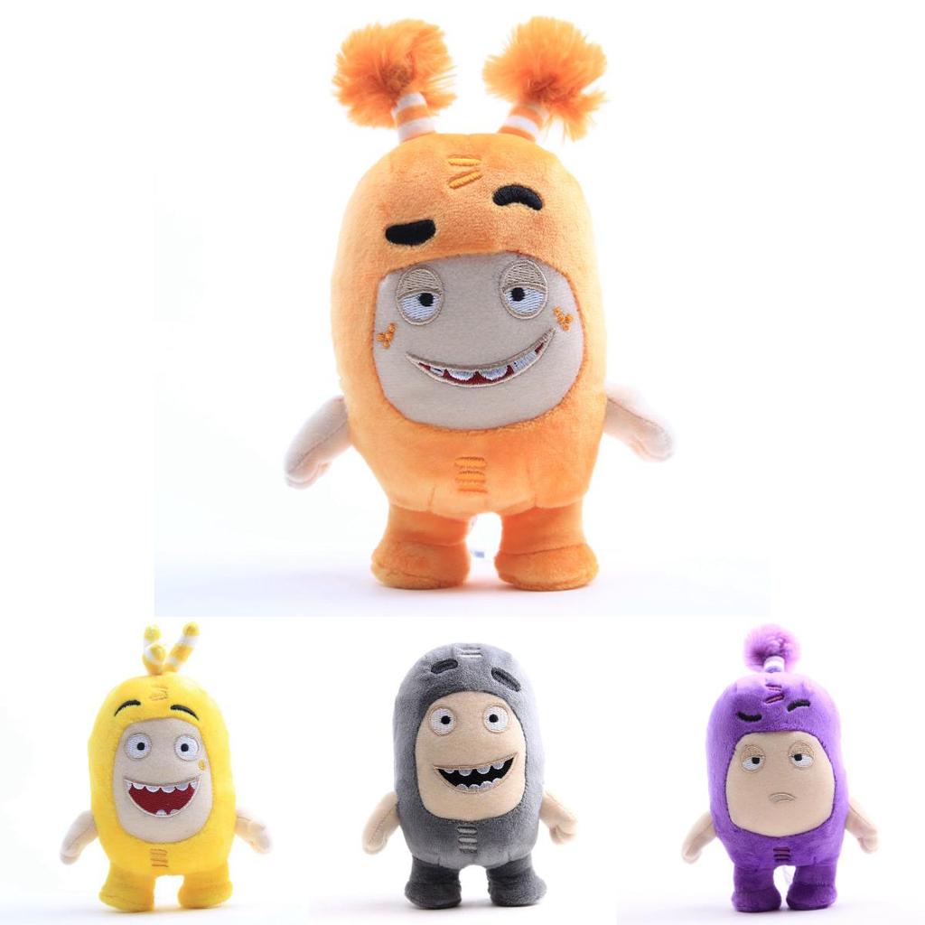 Oddbods 18cm Plush Soft Cuddly Toy Newt Bubbles Pogo Zee Jeff Fuse Slick Perfect For Collecting