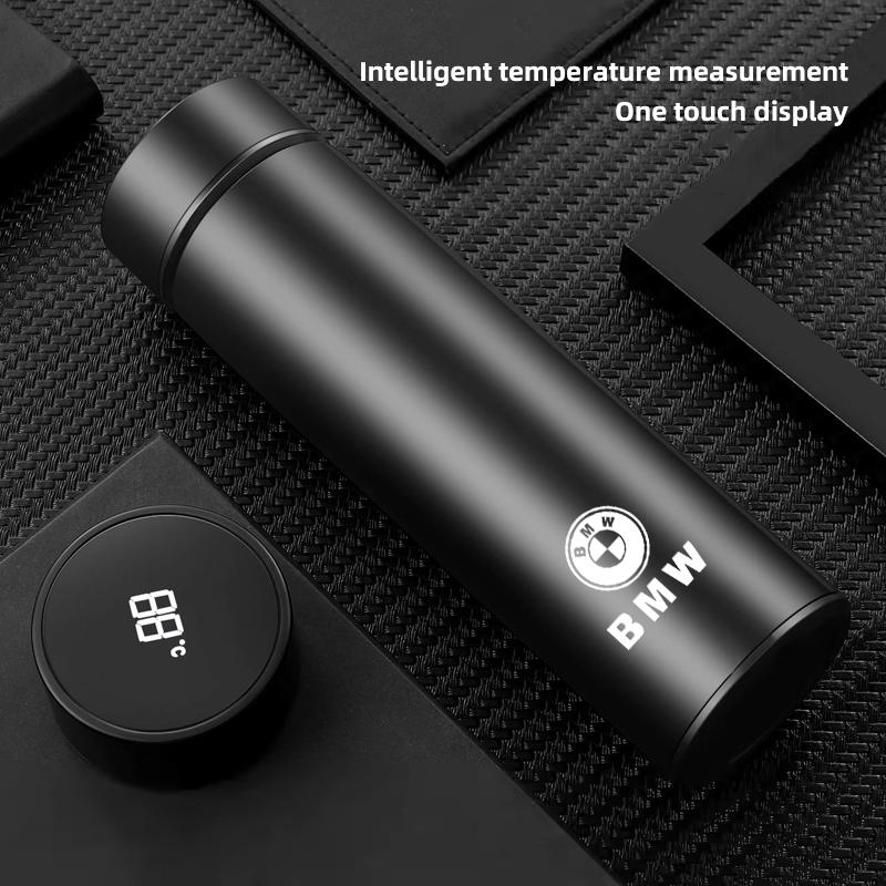 Car Logo Thermos Leakproof Cup Portable Bottle Auto Accessorie For BMW Performance F30 i4 E90 F20 E46 E60 E70 E39 E87 X5 F30 F20 ulcr72