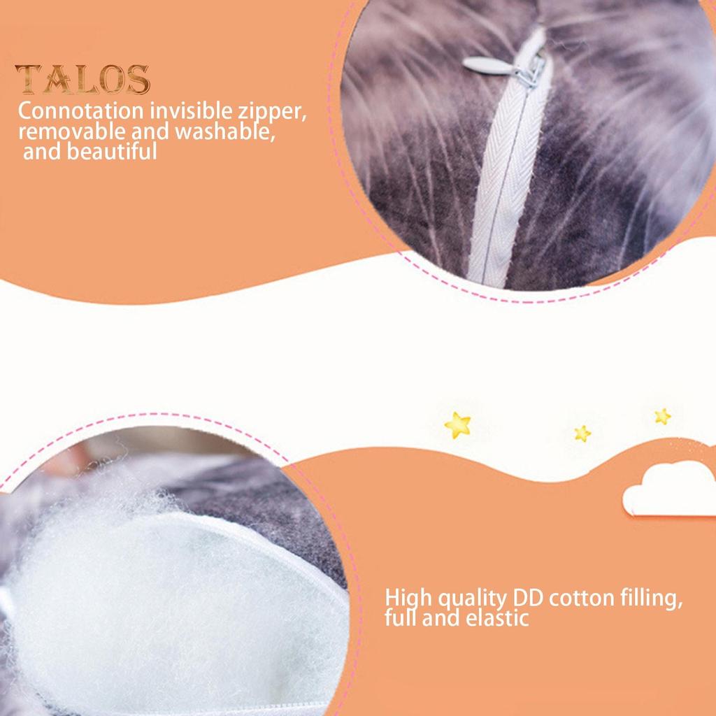 Baby-k 50 см милая имитация трехмерной подушки для кошки с рисунком тигра плюшевая игрушка-кукла