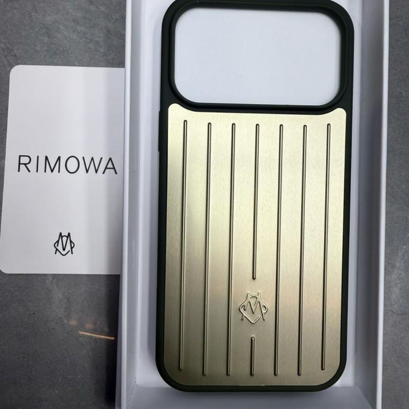 Алюминиевый чехол для телефона в стиле RIMOWA для iPhone 17 Pro Max 16 15 14 Ударопрочный защитный чехол Тонкий минималистичный дизайн