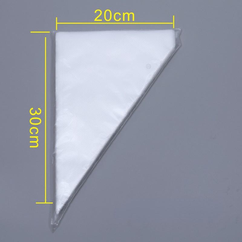 Набор из 100 шт. Одноразовый кондитерский мешок Упаковка для выпечки Кондитерское оборудование Аксессуары для выпечки Формы для выпечки Масляный торт Инструменты для шелковых цветов