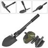 1 Pcs Foldable Shovel With Compass Multi Purpose For Camping Hiking Backpacking Gardening Hiking Accessories