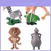 Фигурки из мультфильма Мадагаскар 4 шт. Коллекция кукол Игрушка для детей Милая и мини-игрушка