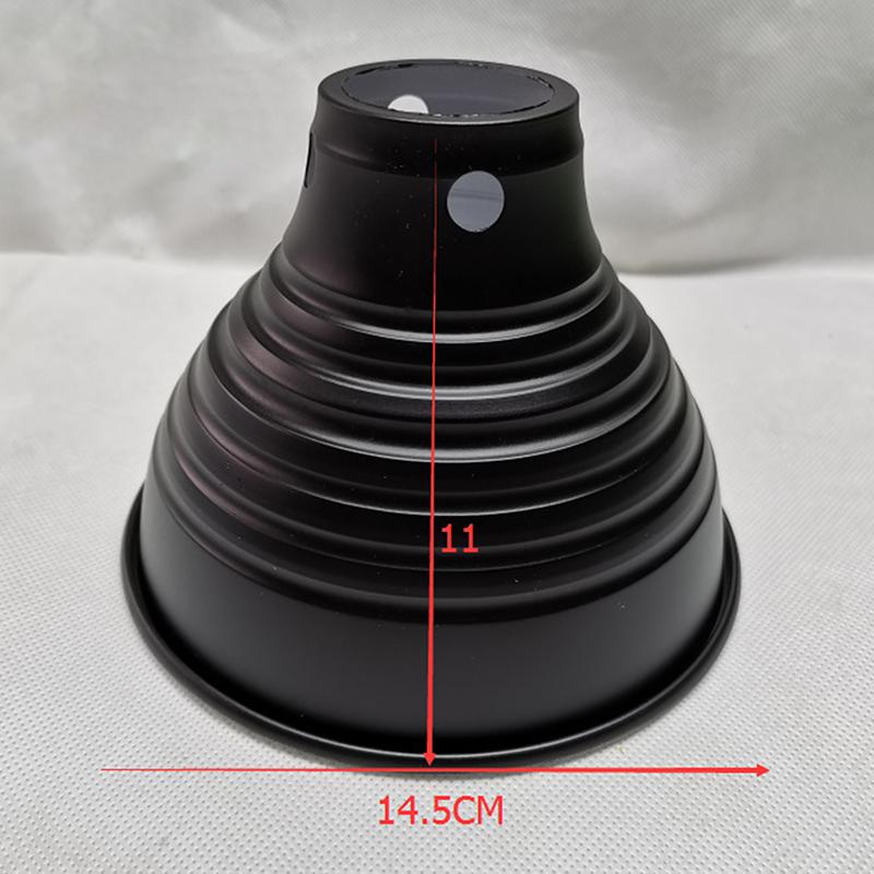 Светильники для рептилий Животные Тепло Лампа Защитный абажур Корпус Металлические принадлежности Отражатель Купол Отопление Освещение среды обитания