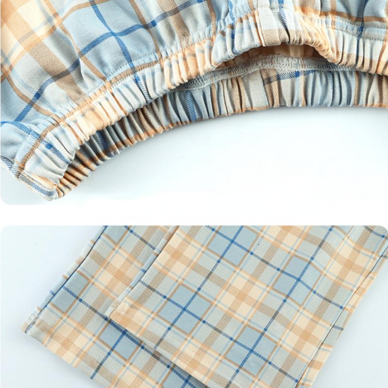 Пижамы с принтом, комплект из двух предметов, студенческий корейский, свободный, повседневный, с круглым вырезом, с длинными рукавами, весенне-осенний, сладкий, негабаритный, шикарный тренд