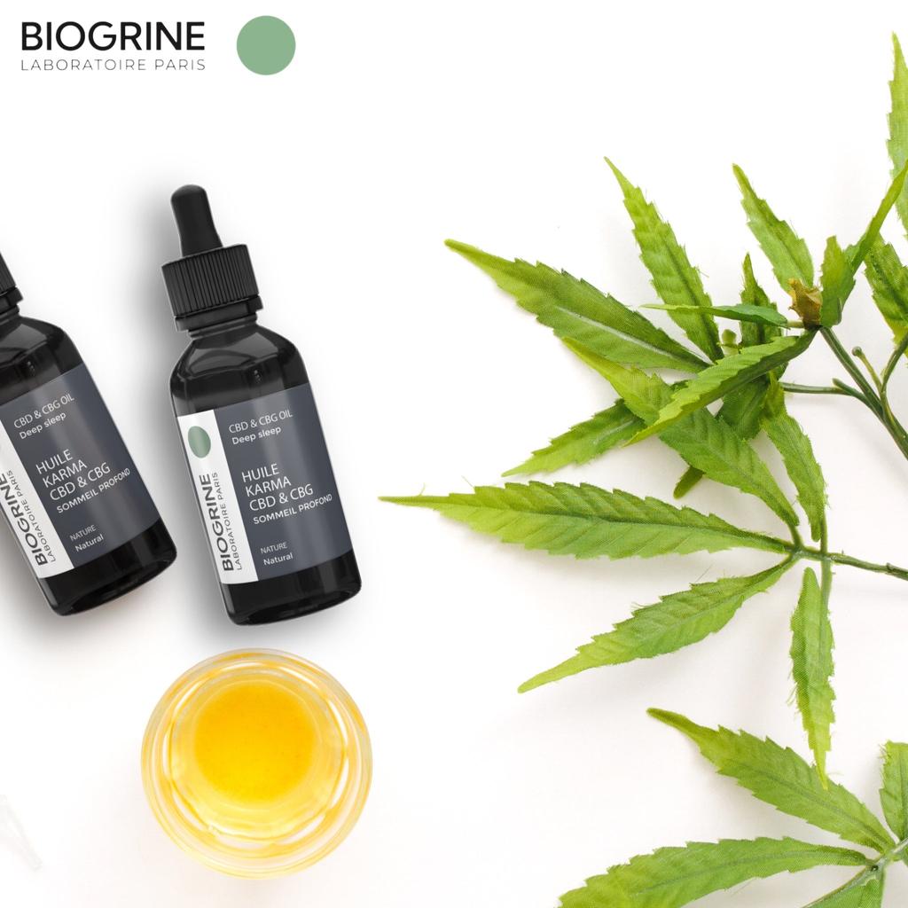 BIOGRINE Масло «КАРМА» 10мл | КБД-КБГ | Натуральный вкус | Специальный глубокий сон, Противоболевое, Противовоспалительное | Подъязычное масло CBD | Веганский
