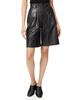 Emi Recycled Leather Size 1 Shorts, 13WFP224033, Women's, Black,