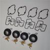 4 Set Carburetor Rebuild Repair Kit W/ Diaphragm Vacuum For Honda CBR400 RR NC29