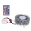 Sun Flower Wall Lamp Aluminum 3W RGB LED Aluminum Wall Lamp with Remote Control for Bedroom Bedside