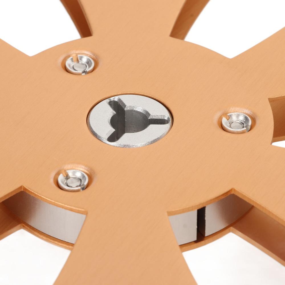 1/4 7 Inch Empty Open Reel Aluminum Alloy Machine Reel for Tape Recorder
