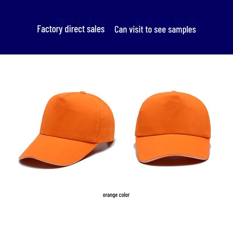 Хлопковая бейсболка с логотипом на заказ - Солнцезащитная шляпа и волонтерская кепка