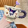 Appearance High Level Bubu Mug Ceramic Girl Couple Birthday Gift Water Cup Souvenir Gift Cartoon