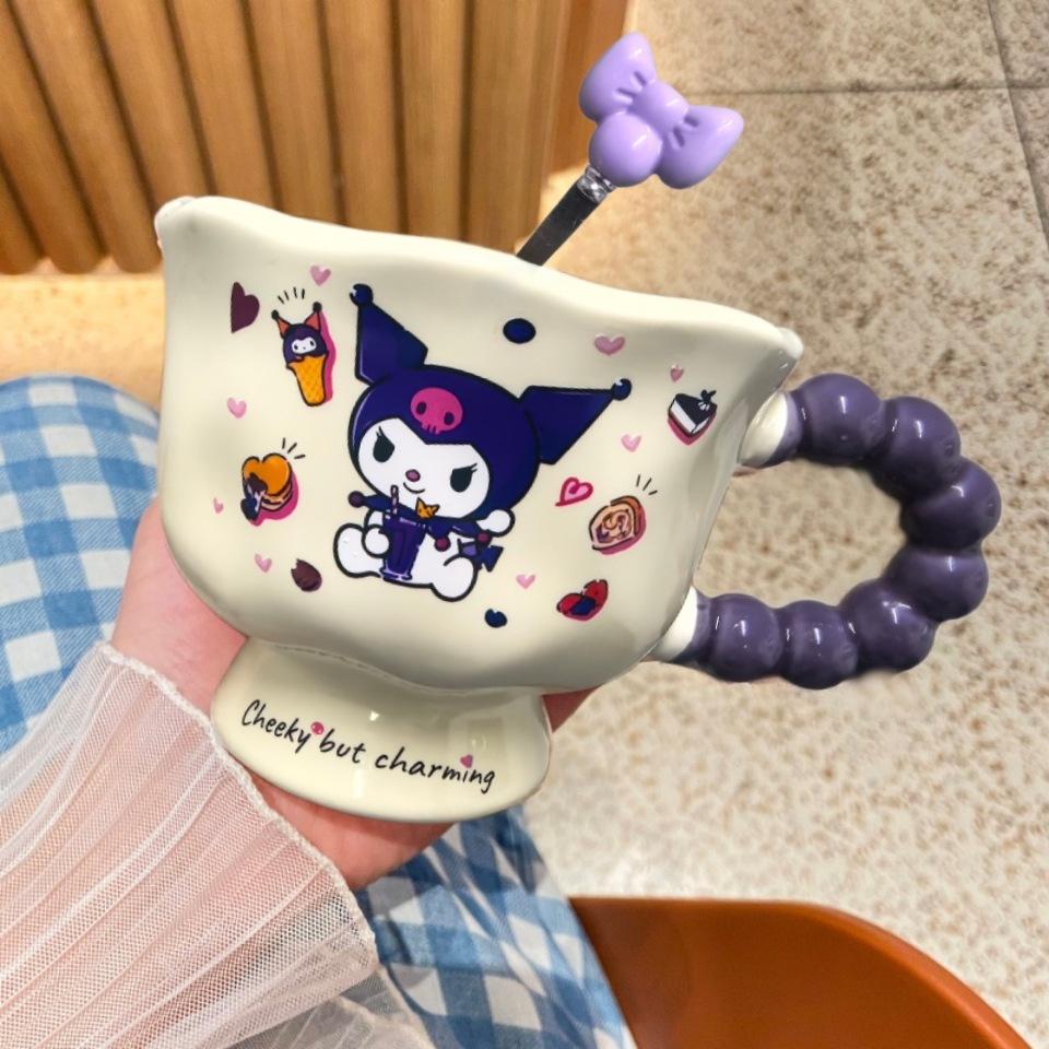 Appearance High Level Bubu Mug Ceramic Girl Couple Birthday Gift Water Cup Souvenir Gift Cartoon