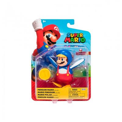 Игровая фигурка с артикуляцией SUPER MARIO - Пингвин Марио 10 см
