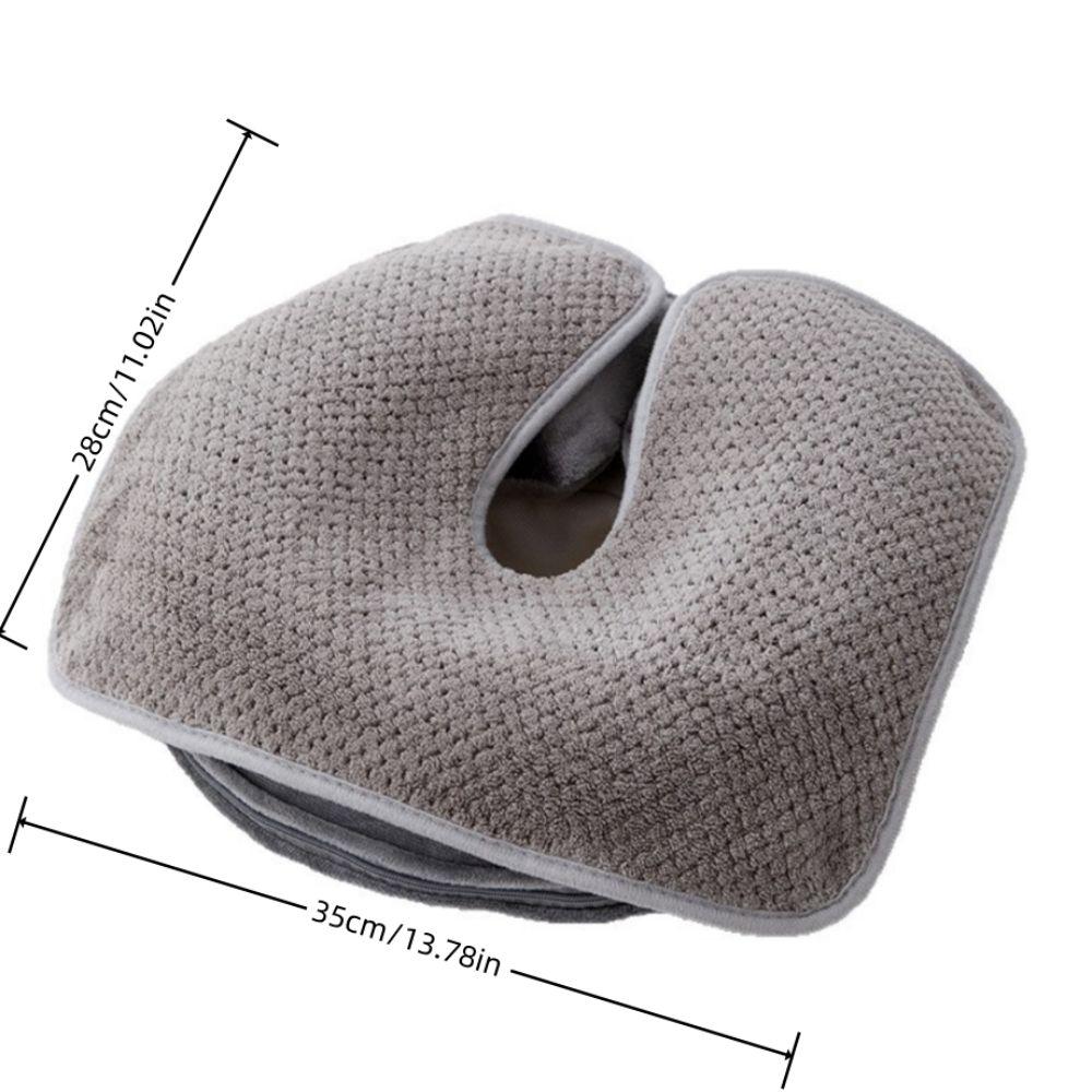 Thickened Facial Pillow Covers U-Shaped Headrest Cushion Head Pad Towels for Beauty SPA