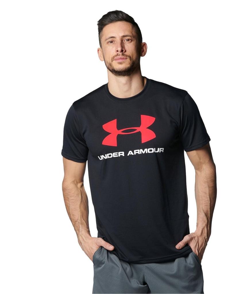 Under Armour UA Tech Большой логотип SS 001 Япония LG к японскому размеру Мужской (эквивалент L)