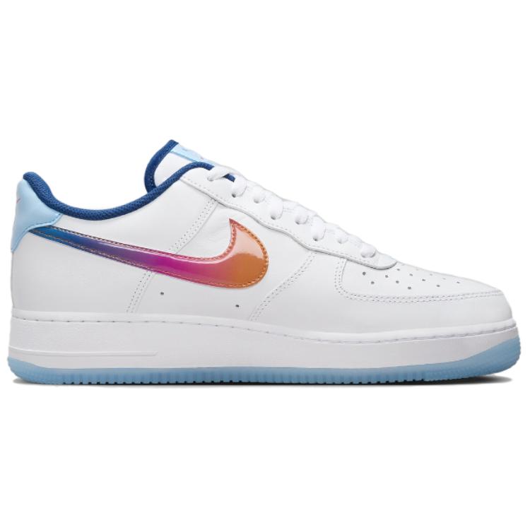 Nike Air Force 1 Low NY против. NY 2024 Мужские кроссовки Бело-Синий Гипер-Розовый HF4833-100