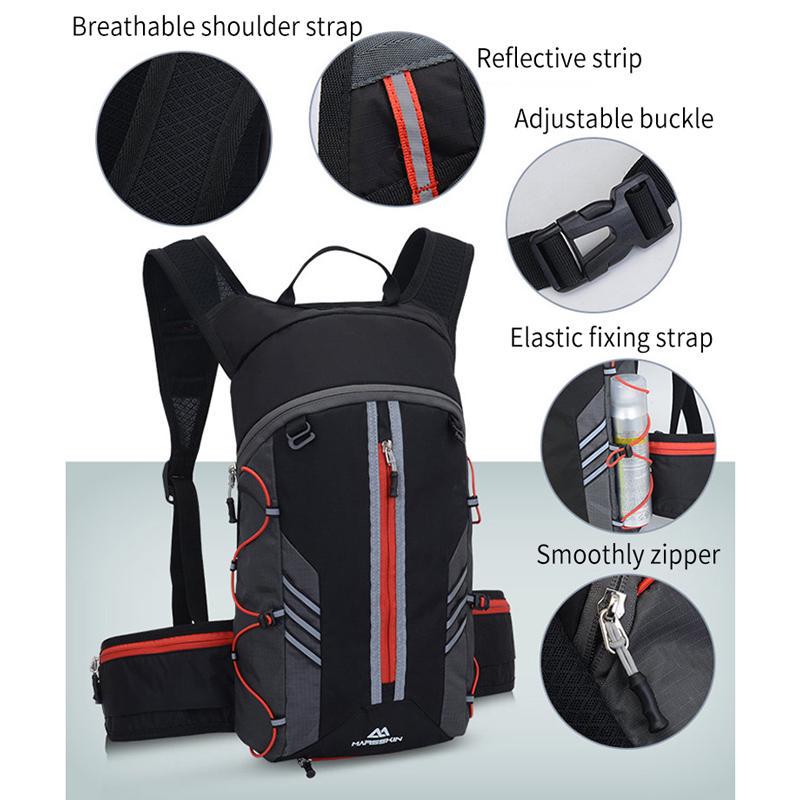 Складной рюкзак со светоотражающими полосками