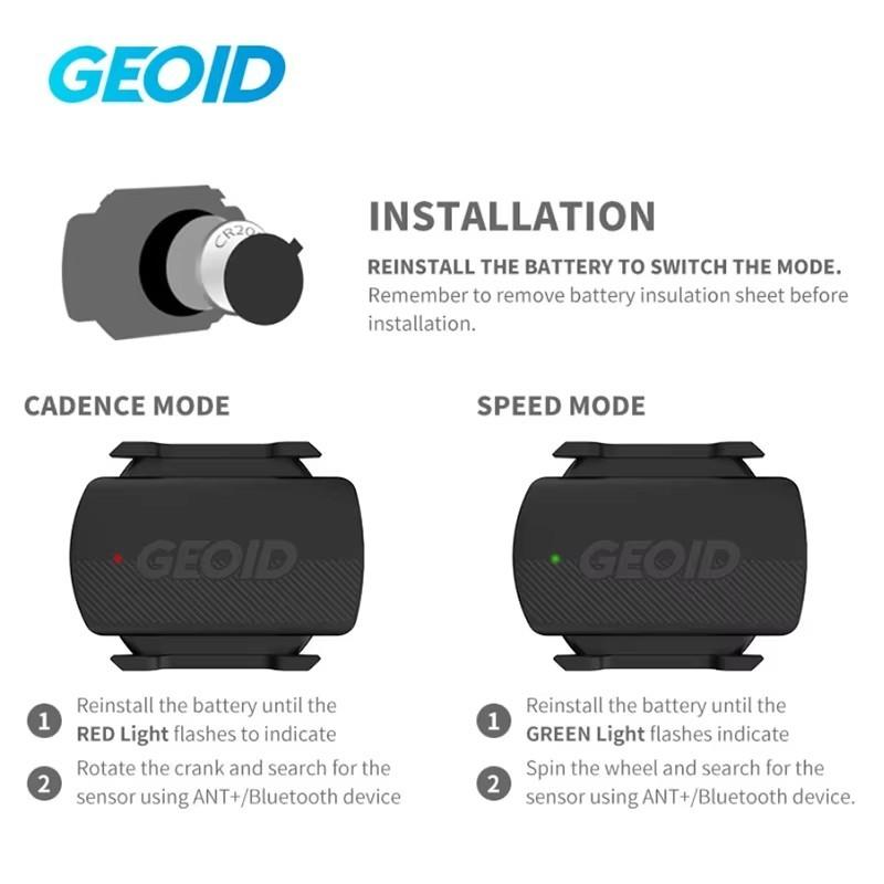 GEOID CS600 Велосипедный датчик каденса и скорости Велосипедный GPS-компьютер ANT Bluetooth Велосипедный спидометр для MTB и шоссейного велосипеда Для GARMIN Wahoo Bryton