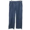 Made In Italy Chambray Pants W27 Navy Women Used