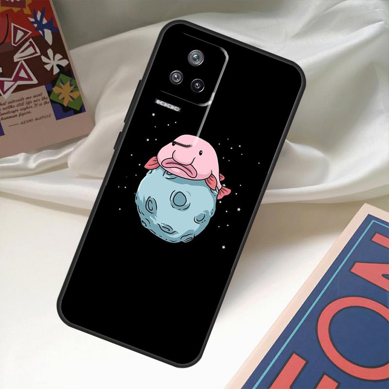 Чехол Рыба-капля для Xiaomi 15 14 Ultra 17 Pro Max 13T 14T 15T Pro POCO F8 X3 X5 X6 X7 F5 F6 F7 Pro Coque