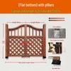 Outdoor Anti-Corrosion Wood Trellis Garden Gate