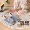 Cixi Cotton Slippers Women's New Bag Heel Warm Velvet Non-slip Indoor Home Thick Bottom Fashion Winter Slippers Men