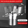 Stainless Steel Eccentric Screw Corner Angle Adjustment Connecting Accessories Bathroom Hardware