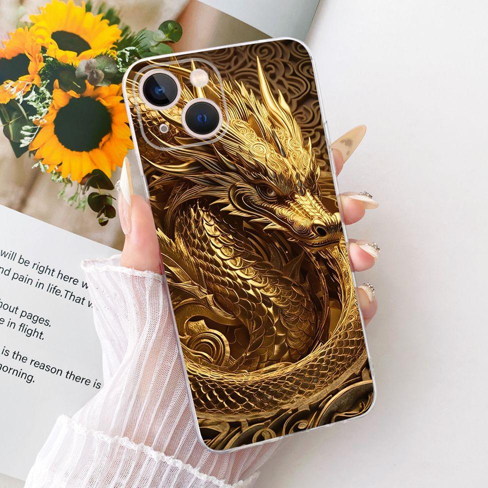 Transparent For iPhone 13 Case Cover Cute Cat Fashion Butterfly Funny Painted Casing A2633 A2482 A2631 A2634 A2635