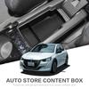 Для Peugeot 208 2019-2024 GT e208 Бокс подлокотника Органайзер для хранения Аксессуары Лоток центральной консоли