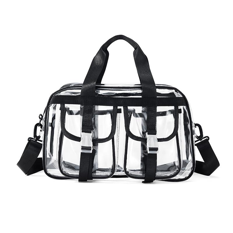 Прозрачная дорожная сумка женская большая вместительная сумка для йоги сумка для плавания