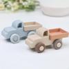 Cartoon Fun Silicone Push-and-Pull Drop-Resistant Toddler Toy Car/Airplane