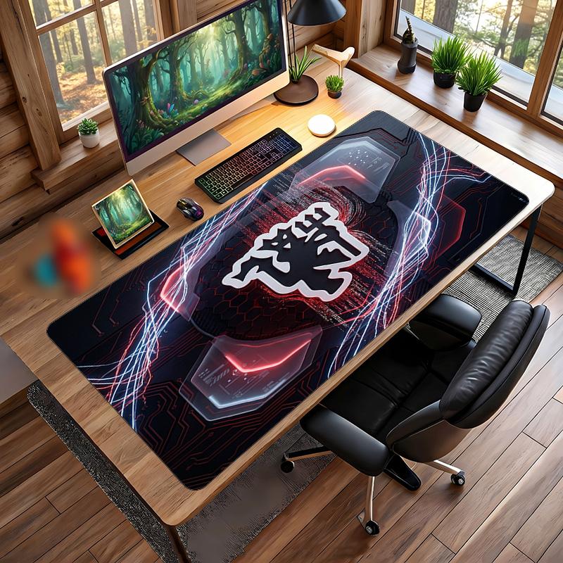 Большой игровой коврик для мыши Manchester United, нескользящий, мягкая резина, для офисного стола, ноутбука, компьютера, Декор