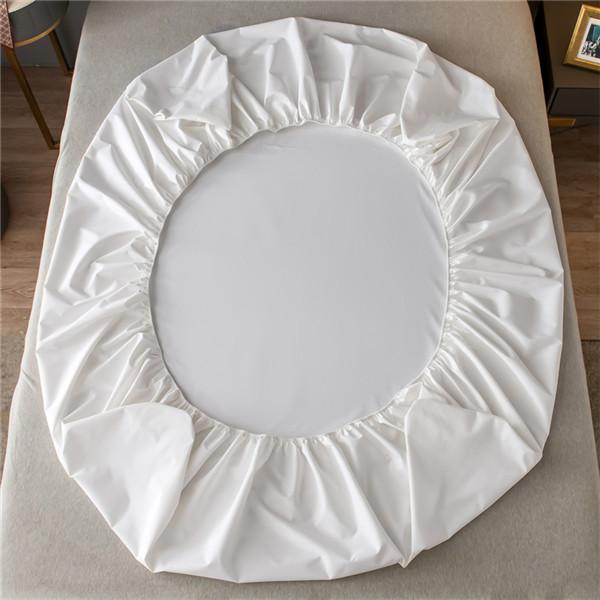 HOT Super Waterproof Bed Fitted Sheet Mattress Cover Bedding Adjustable Protector Cover Deep Pocket Bed Cover Waterproof Solid Bedspread